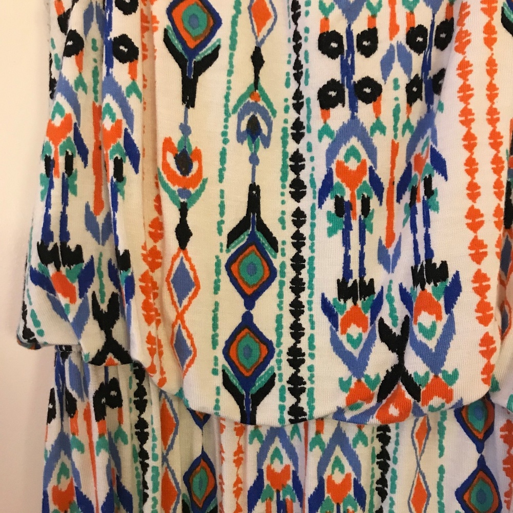Bobeau Sleeveless Maxi Print Dress - Picture 4 of 4